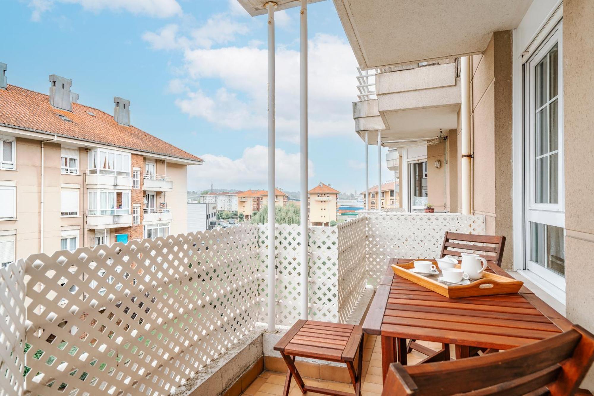 Piso Con Piscina Apartment Сантандер Екстериор снимка